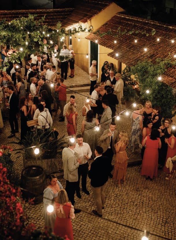 Dance floor in the Lagar d'Azeite